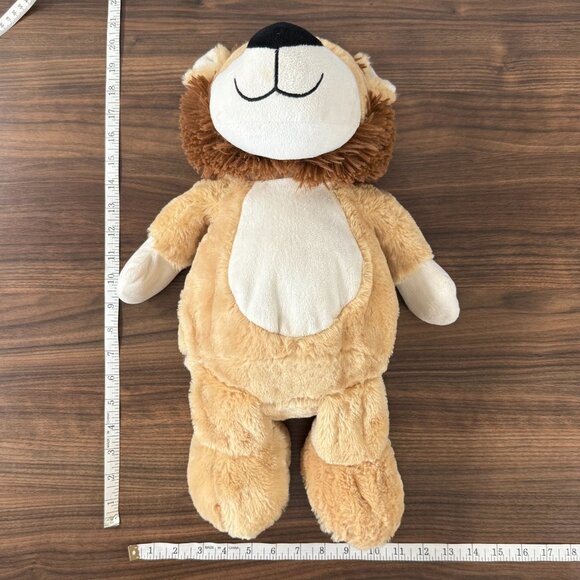 Kellytoy Lion Plush Stuffed Animal Soft Cuddly Toy Brown Shaggy Mane Floppy Legs - Picture 6 of 13